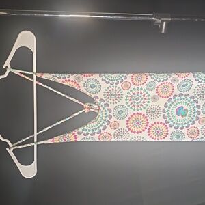 GYPSY ROSE CRISS CROSS STRAPPY OPEN BACK KALIEDOSCOPE MUSHROOM PATTERN-FREE SIZE